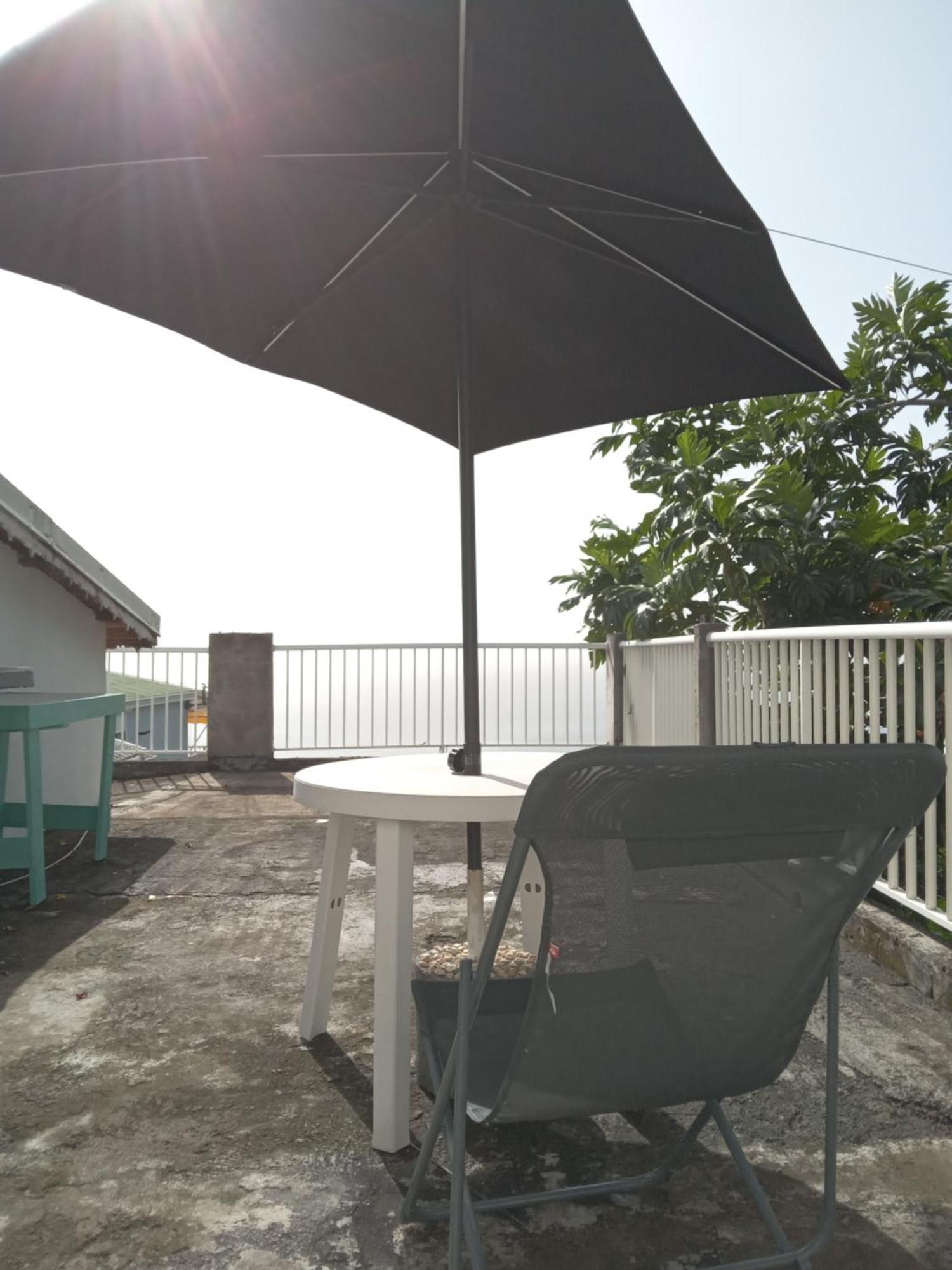 Nouveau Logement Neuf Prix Attractif Chambre Simple Ou Double Haut De Villa Terrasse Vue Sur Mer Bouillante Buitenkant foto